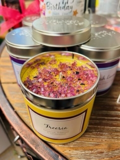 Freesia Scented Candle