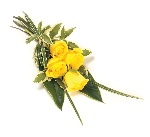 6 Rose Sheaf  Yellow